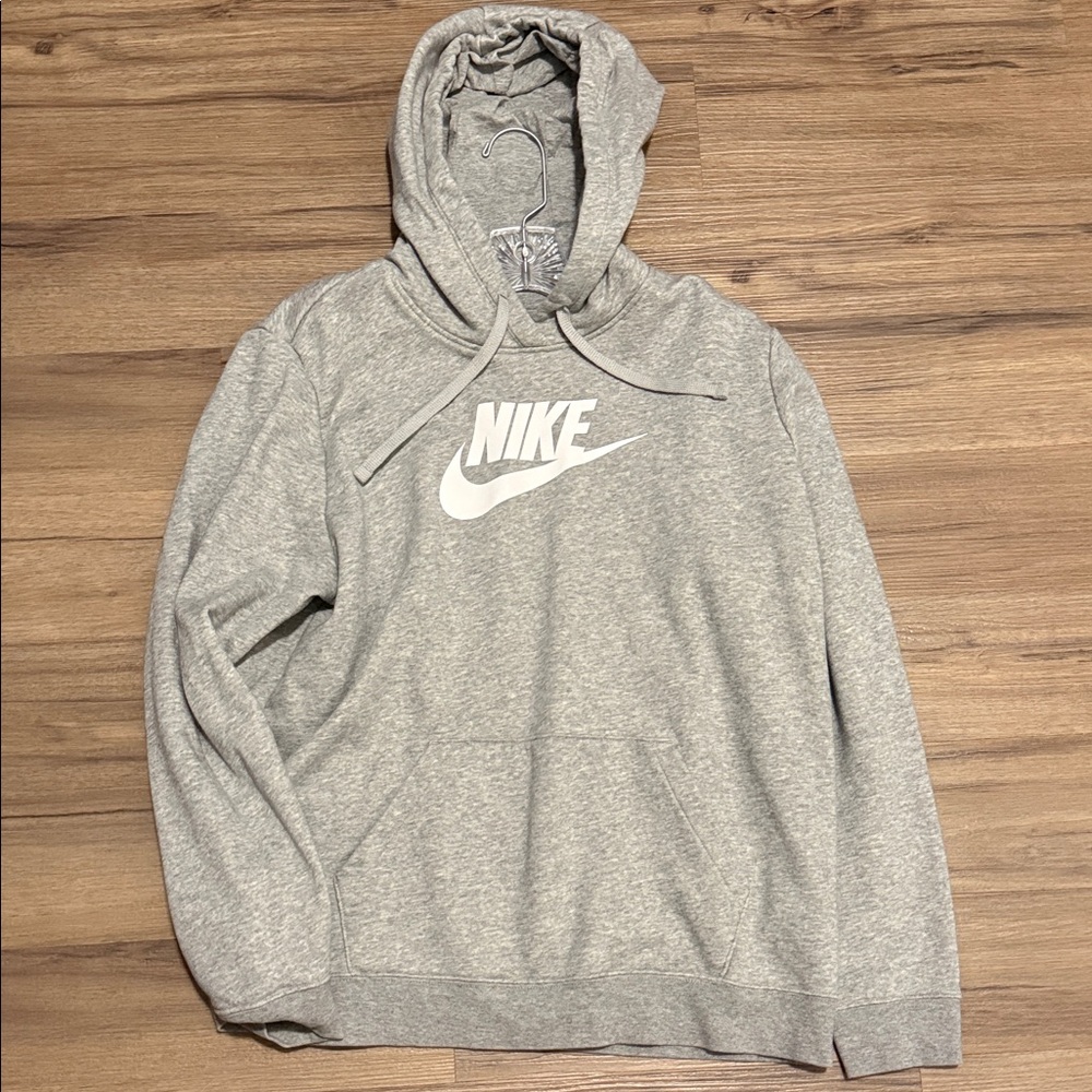 Nike Heather Gray Men's Hoodie